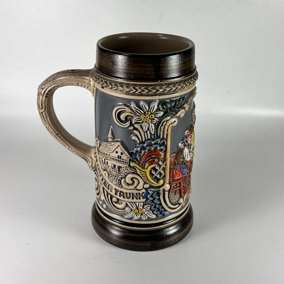 Vintage Original Gerzit Gerz Beer Stein Mug Collectible Barware - Picture 5 of 12